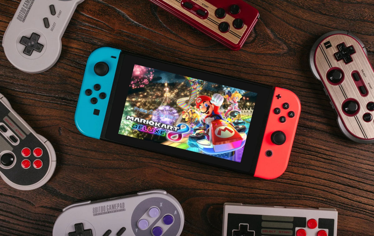 八位堂更新手柄,给你的 switch 加上点复古味